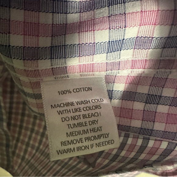 UNTUCKit Men's Wrinkle-Free Dolcetto Shirt Size Medium - Picture 4 of 5